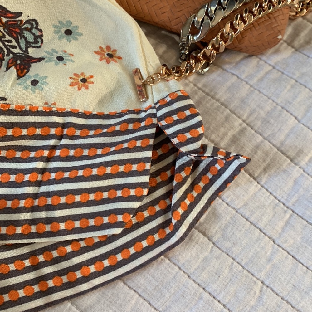 Like new Free people Mix-n-Match Blouse viscose small - Picture 5 of 12
